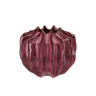 Daan Kromhout Vaas Juna Purple Structure - 23X23X20CM Daan Kromhout Vaas Juna Purple Structure - 23X23X20CM
