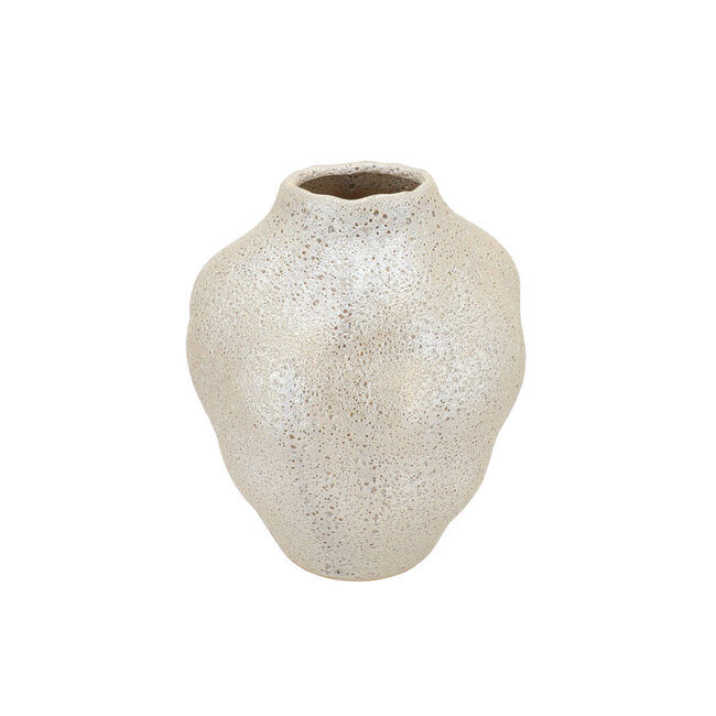 Vaas Dana White Pearl Moonface Bubble 30x35 cm