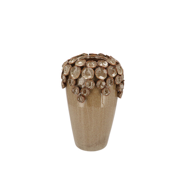 Vaas Nancy Sand Flower 23x22x29cm
