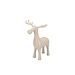 Decoratie Eland Hawley Sand 14,5x13x18 cm