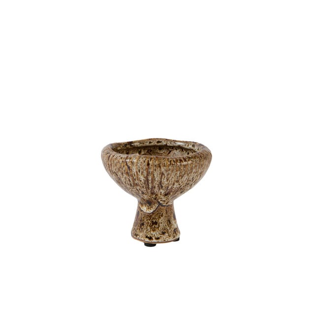 Light & Living Kandelaar Ø9,5x8 cm GYLANO keramiek crème-bruin