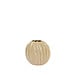 Light & Living Vaas deco 35x17x35 cm PODURI keramiek licht bruin