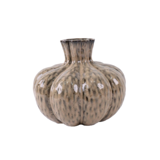 Colmore Vase LAOS ceramic Ø21x17cm soft brown Colmore Vase LAOS ceramic Ø21x17cm soft brown