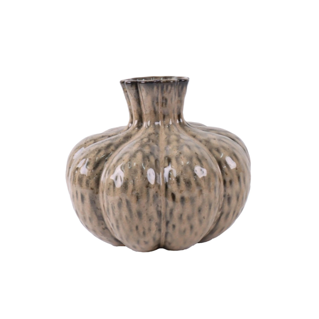 Colmore Vase LAOS ceramic Ø21x17cm soft brown