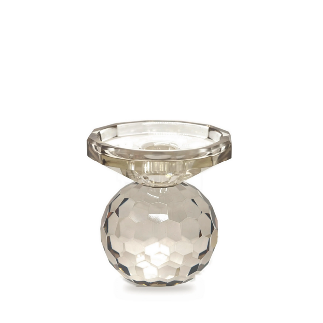 Colmore Candle holder LUNELLE Ø7x9cm brown