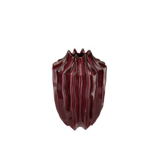 Daan Kromhout Vaas Juna Purple Long Structure 19X19X25CM Daan Kromhout Vaas Juna Purple Long Structure 19X19X25CM