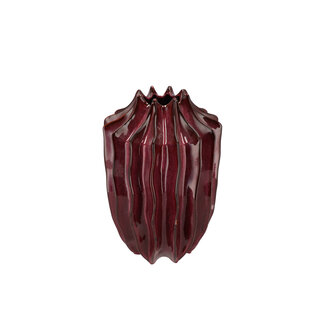 Daan Kromhout Vaas Juna Purple Long Structure 22X22X30CM Daan Kromhout Vaas Juna Purple Long Structure 22X22X30CM