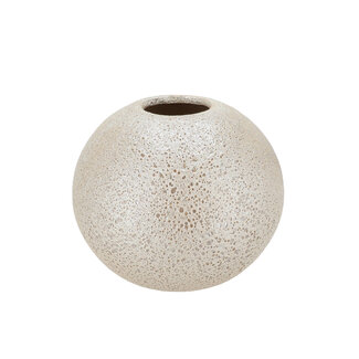 Daan Kromhout Vaas Dana White Pearl Moonface 25x30 cm Daan Kromhout Vaas Dana White Pearl Moonface 25x30 cm