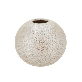 Daan Kromhout Vaas Dana White Pearl Moonface 30x35 cm Daan Kromhout Vaas Dana White Pearl Moonface 30x35 cm