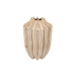 Juna sand vase structure long 25x25x37cm