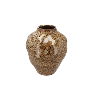 Dana Decoratieve Vaas Bubble – Brown Cat Eye Ø25x30cm Dana Decoratieve Vaas Bubble – Brown Cat Eye Ø25x30cm