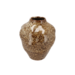 Dana Decoratieve Vaas Bubble XL – Brown Cat Eye Ø30x35cm