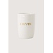 Zusss Koffiemok coffee wit / goud
