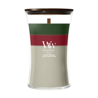 Woodwick Trilogy Holiday Garland Large Candle WoodWick© 130h.