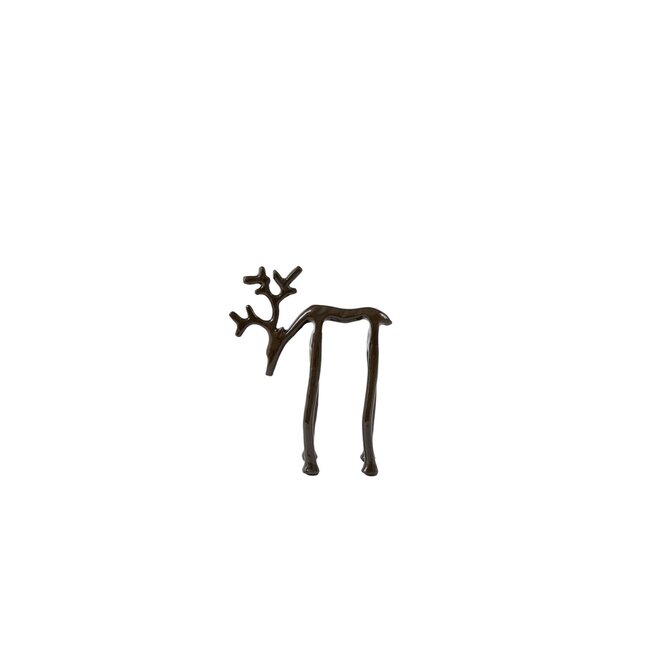 Light & Living Ornament Deer 15x6x20 cm - Shiny Brown-Bronze