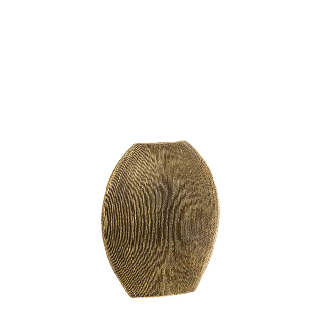 Light & Living Vaas Deco Ø41x13x39,5  cm BUBIO Antiek Brons