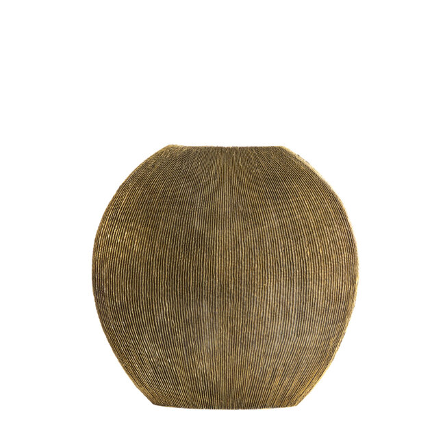 Light & Living Vaas deco 50x15x50 cm BUBIO antiek brons