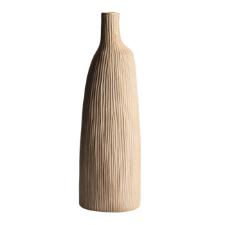Isaa Vaas Diodo 19,5x13,5x62 cm - bruin