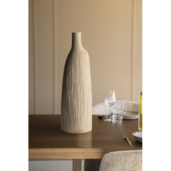 Isaa Vaas Diodo 19,5x13,5x62 cm - bruin