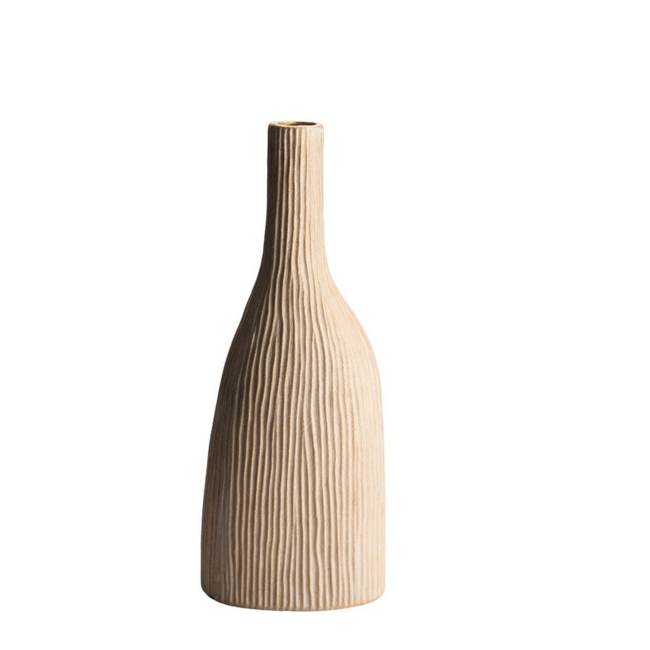 Isaa Vaas Diodo 19,2x14x50 cm - bruin