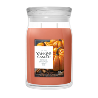 Yankee Candle NEW Spiced Pumpkin Large Jar