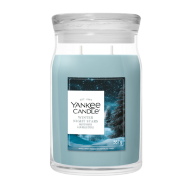 Yankee Candle NEW Winter Night Stars Large Jar