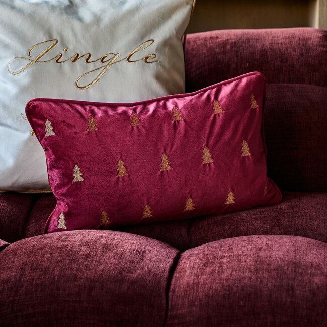 Riviera Maison Golden Christmas Pillow Cover 50x30