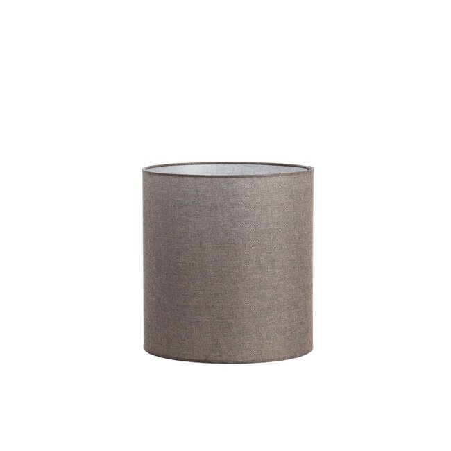 Light & Living Kap cilinder 30-30-32 cm BRANFO linnen donker bruin