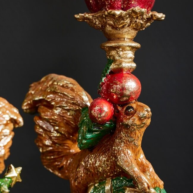 Werner Voß X-Mas Candle Holder Santa on Scooter