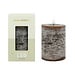 Home Society LED Pillar Dark Brown Candle Core Recharge LED