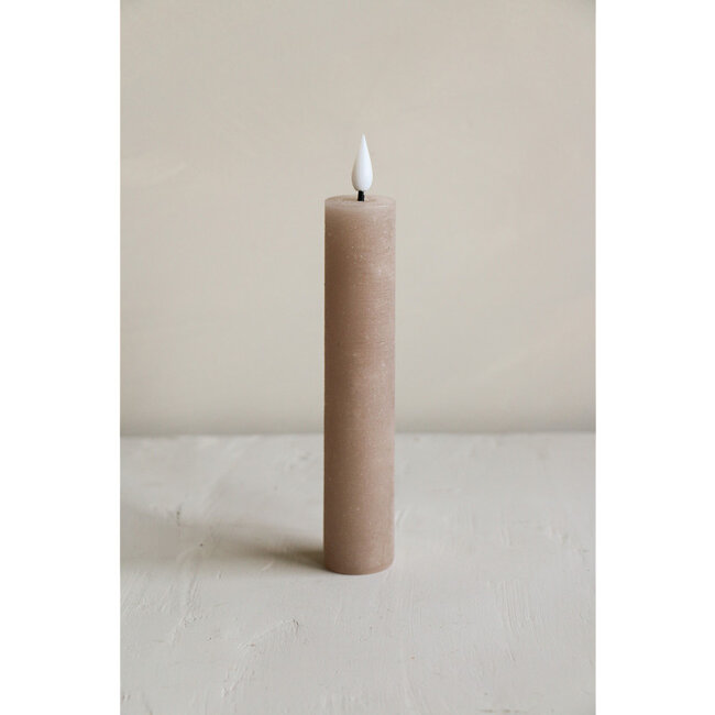 Home Society LED Dusty Rose Dinner Candles XL Core Recharge Set 2