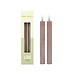 Home Society Dusty Rose LED Dinner Candles Core Recharge Set 2 LED