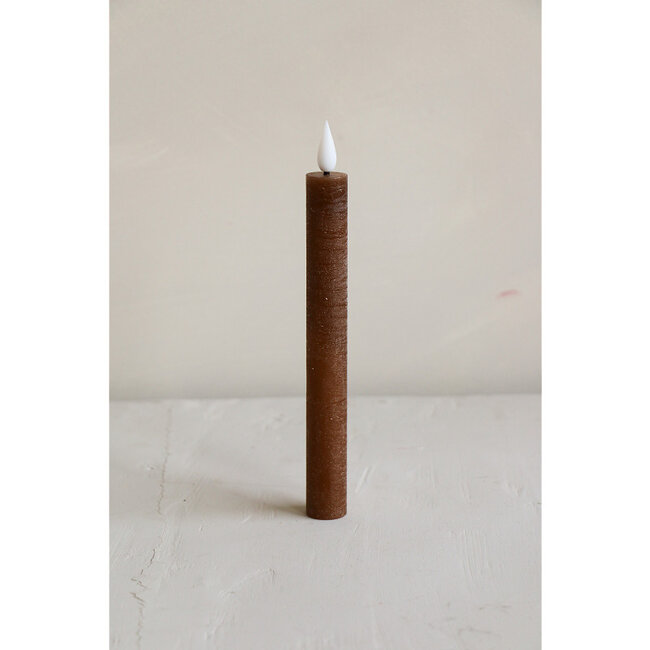 Home Society Dark Brown LED Dinner Candles Core Recharge Set 2 LED