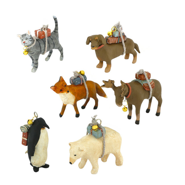 Home Society Deco Festive Friends Ass 6