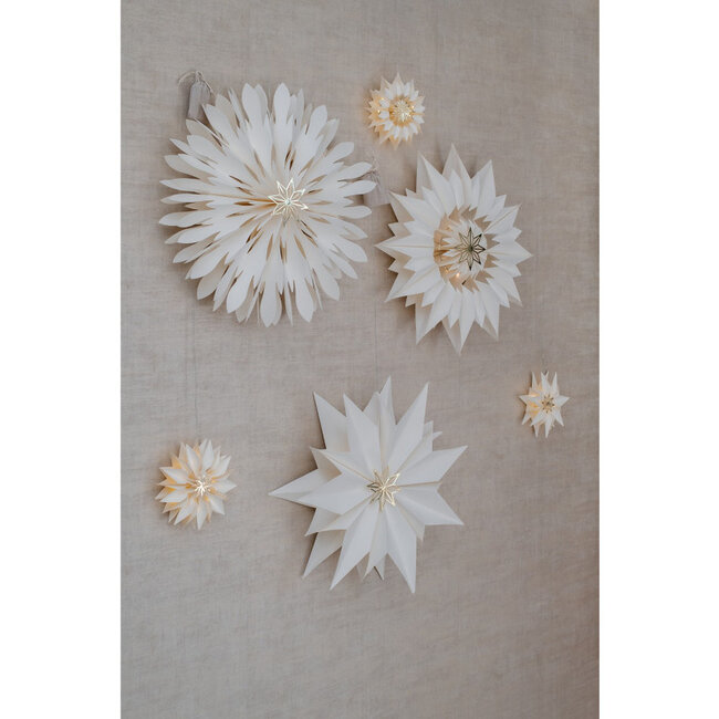 Home Society Lamp Paper Star Rod S LED