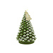 Home Society Deco Candle Tree Snow M Groen