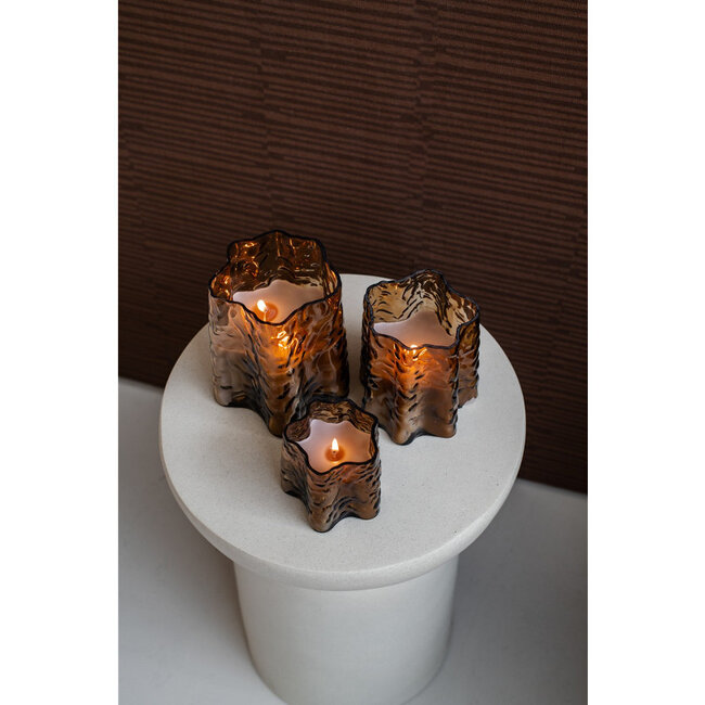 Home Society Candle Bark M Brown