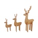Home Society Deco Felt Deer Otti Set 3