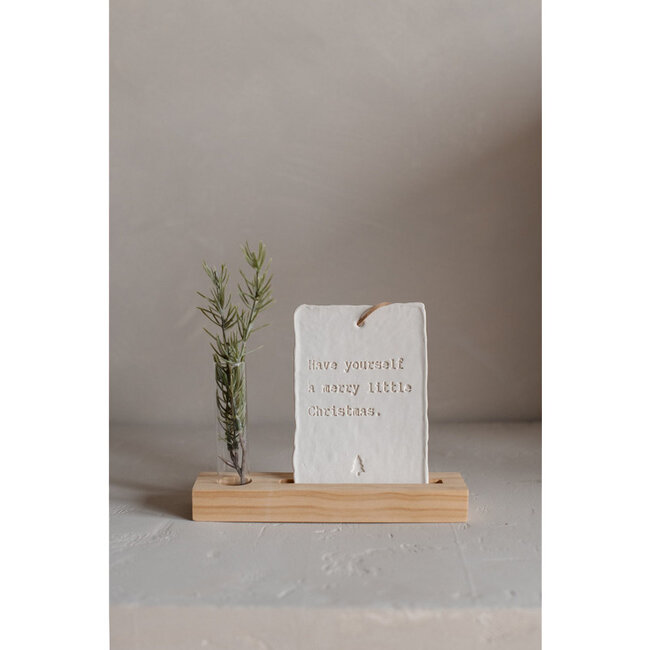 Home Society Ornament Letter Art Xmas Ass 6 (prijs per stuk)