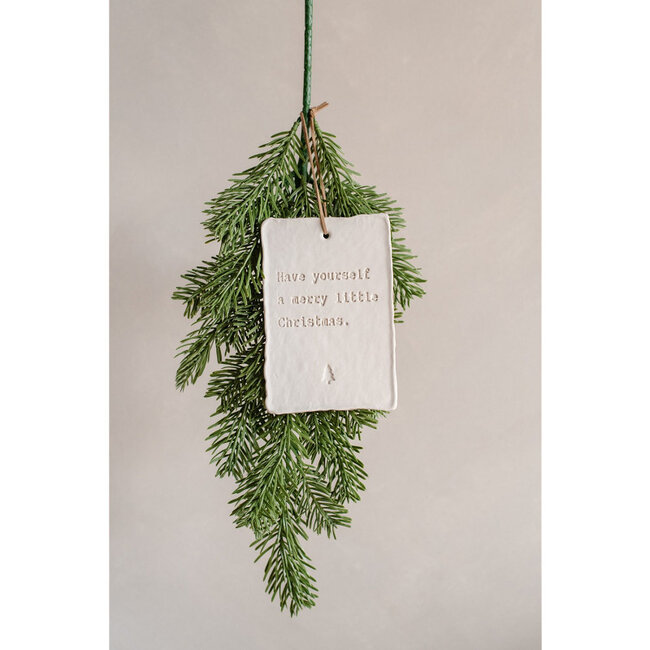Home Society Ornament Letter Art Xmas Ass 6 (prijs per stuk)