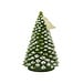 Home Society Deco Candle Tree Snow L Groen