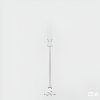 EDG Glazen Kandelaar Crystal Cilindro (Helder glas - 79 cm)