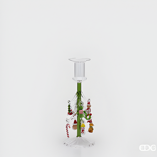 EDG Kandelaar Pino Decori (Multicolor - 20 cm)