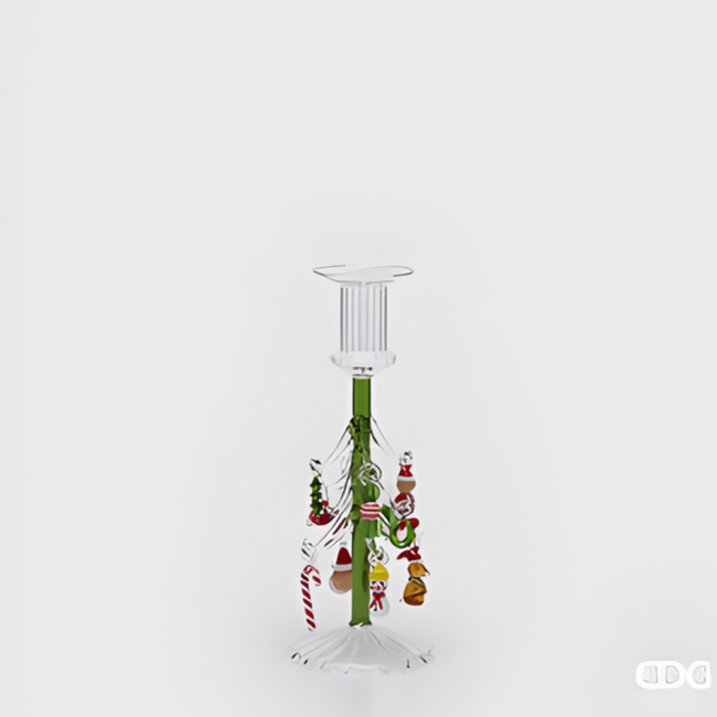 EDG Kandelaar Pino Decori (Multicolor - 20 cm)