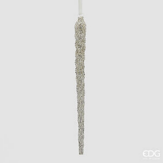 EDG Icicle Decoration Zilver - 28 cm EDG Icicle Decoration Zilver - 28 cm