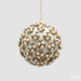 EDG Decoration Elizabeth Ball (Wit - Ø10 cm)