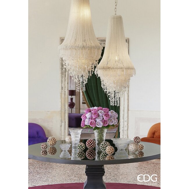 EDG Decoration Elizabeth Ball (Wit - Ø10 cm)