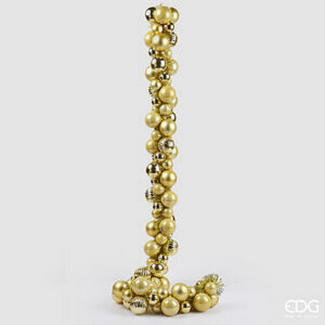 EDG Festoon Ballsmix Luxe Kerstslinger (Goud - L.150 cm) EDG Festoon Ballsmix Luxe Kerstslinger (Goud - L.150 cm)