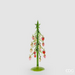 EDG Pine Decor Strawberries (Groen/Rood - H32 cm)