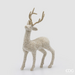 EDG Reindeer Pearl Decoration (Champagne - H51 cm)